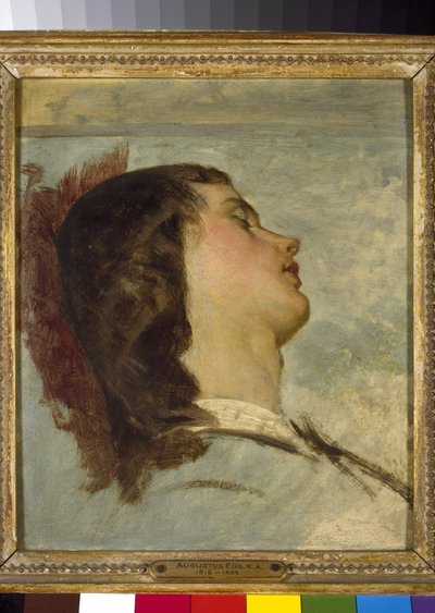 Preparatory Study for The Travelling Companions, c.1862 by Augustus Leopold Egg